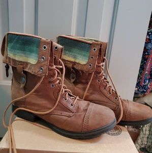 Brown boots